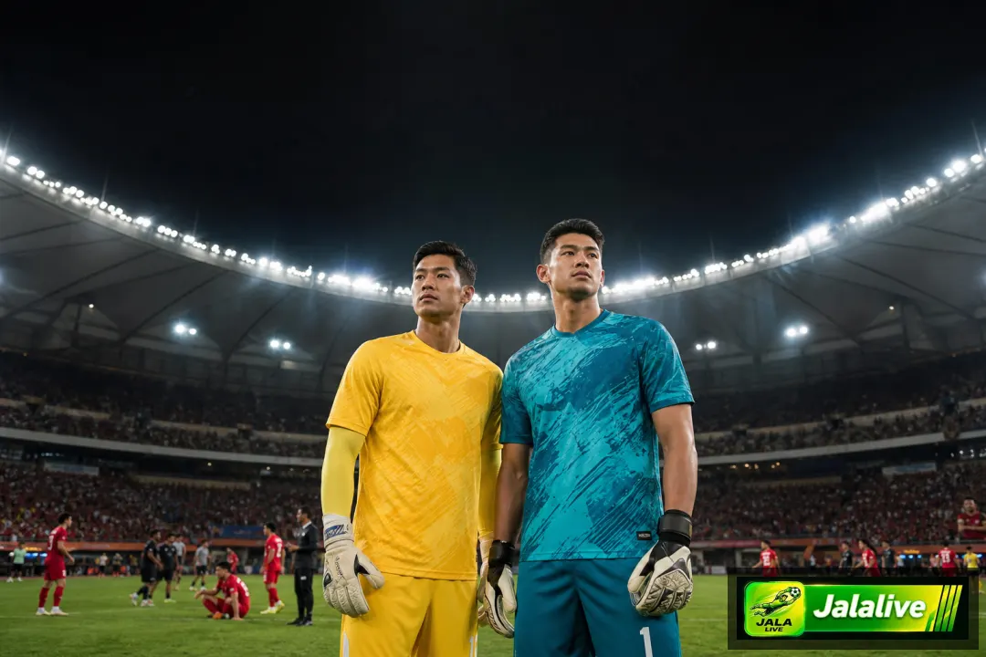 Ilustrasi: Maarten Paes dan Emil Audero Antar Indonesia Juara ASEAN Cup